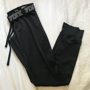 black joggers